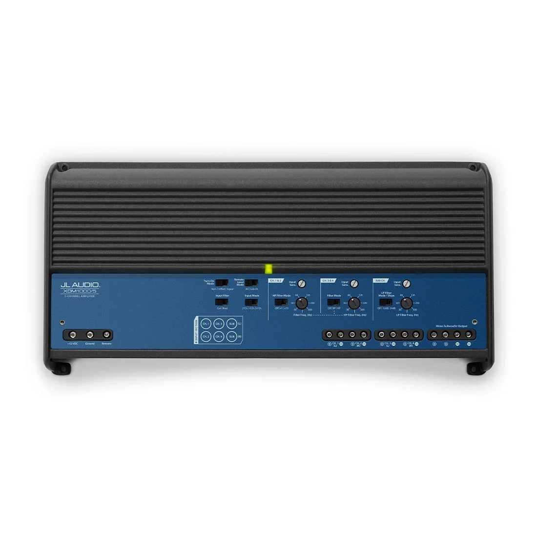 JL Audio XDM1000/5 5 Channel 1000 W Class D Car/Marine System Amplifier - #98678 (XDM1000/5) - Image 7