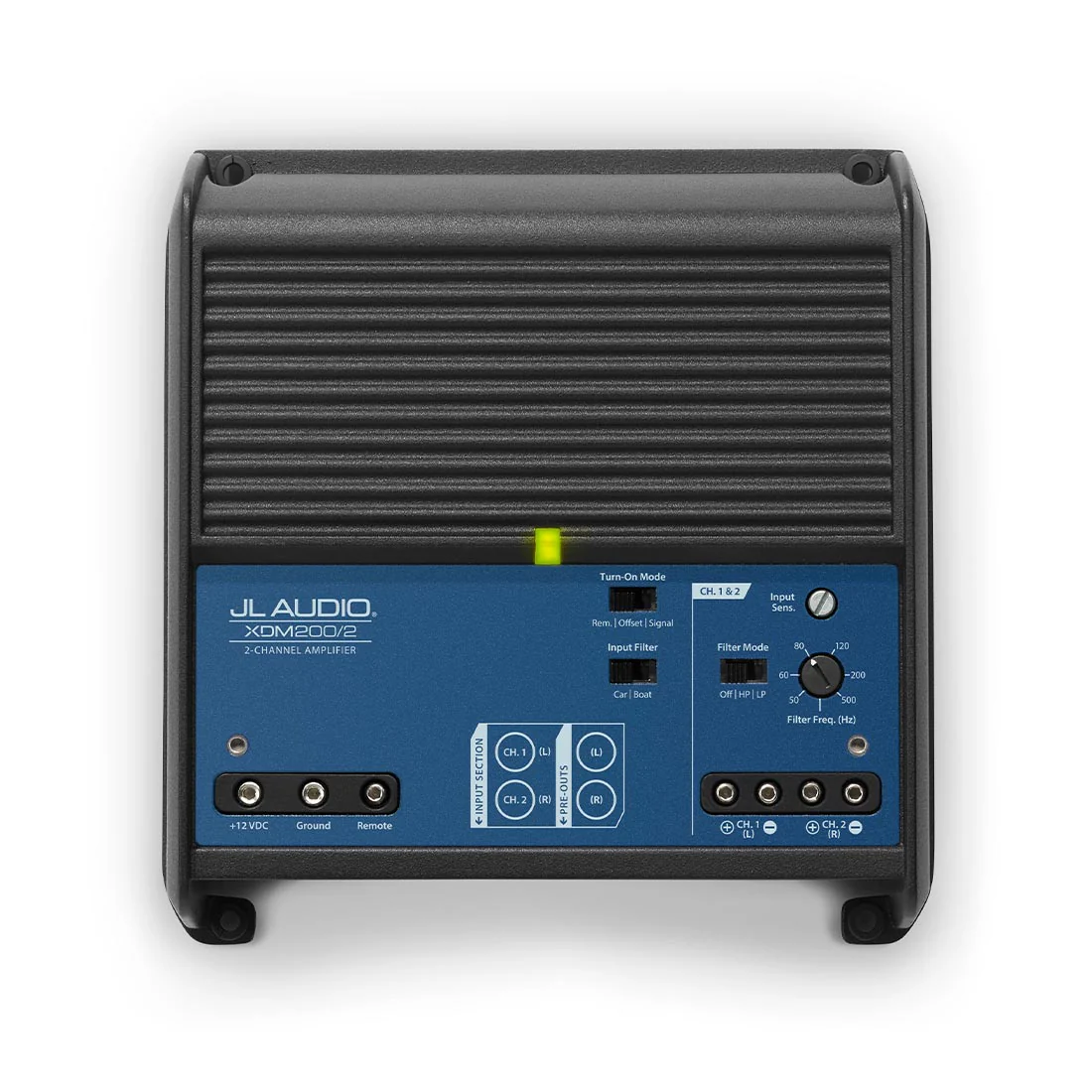JL Audio XDM200/2 2 Channel 200 W Class D Full-Range Car/Marine Amplifier - #98679 (XDM200/2) - Image 3
