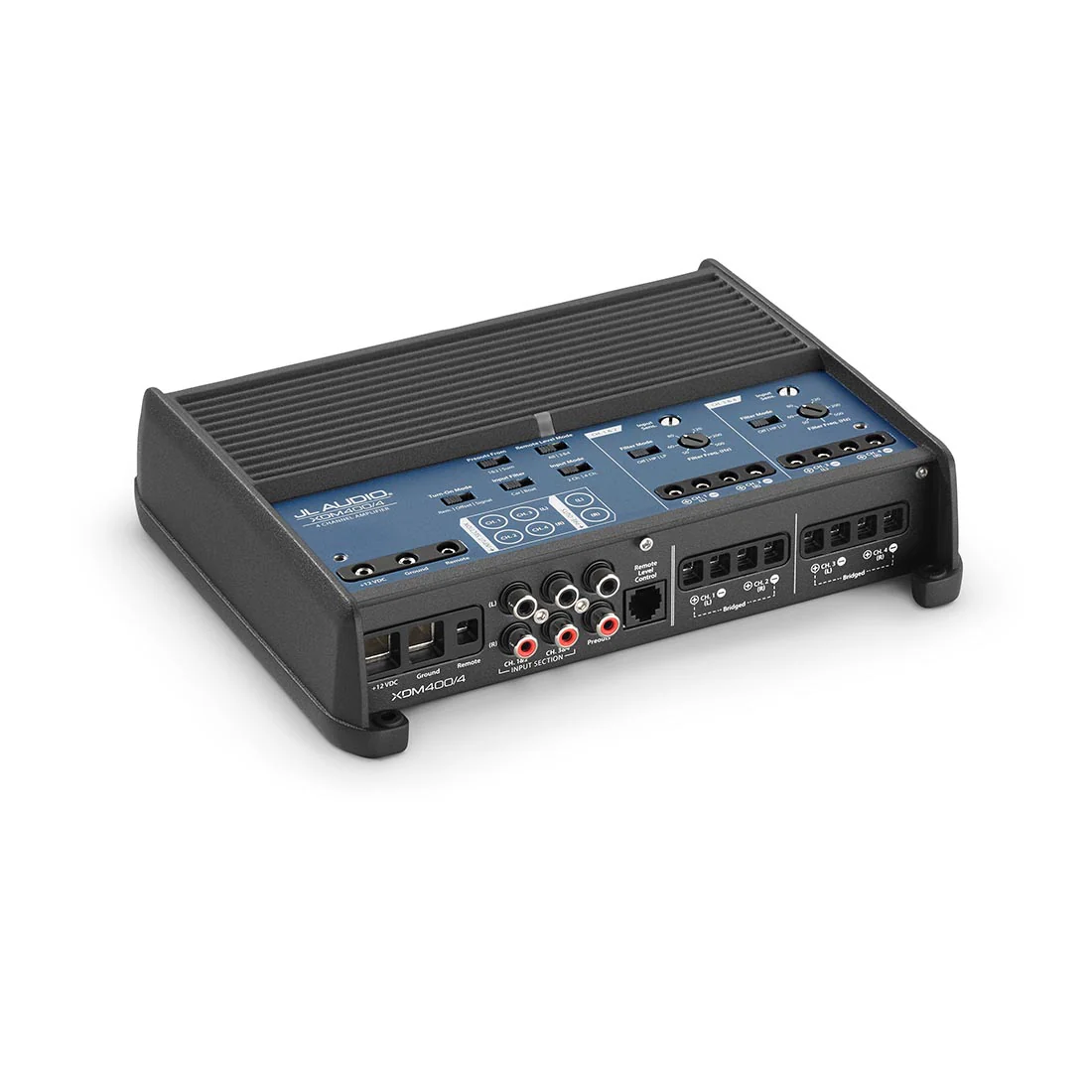 JL Audio XDM400/4 4 Channel 400 W Class D Full-Range Car/Marine Amplifier - #98681 (XDM400/4) - Image 10