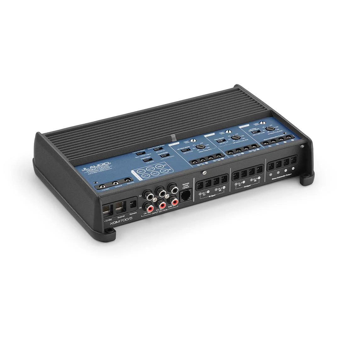 JL Audio XDM700/5 5 Channel 700 W Class D Car/Marine System Amplifier - #98685 (XDM700/5) - Image 4