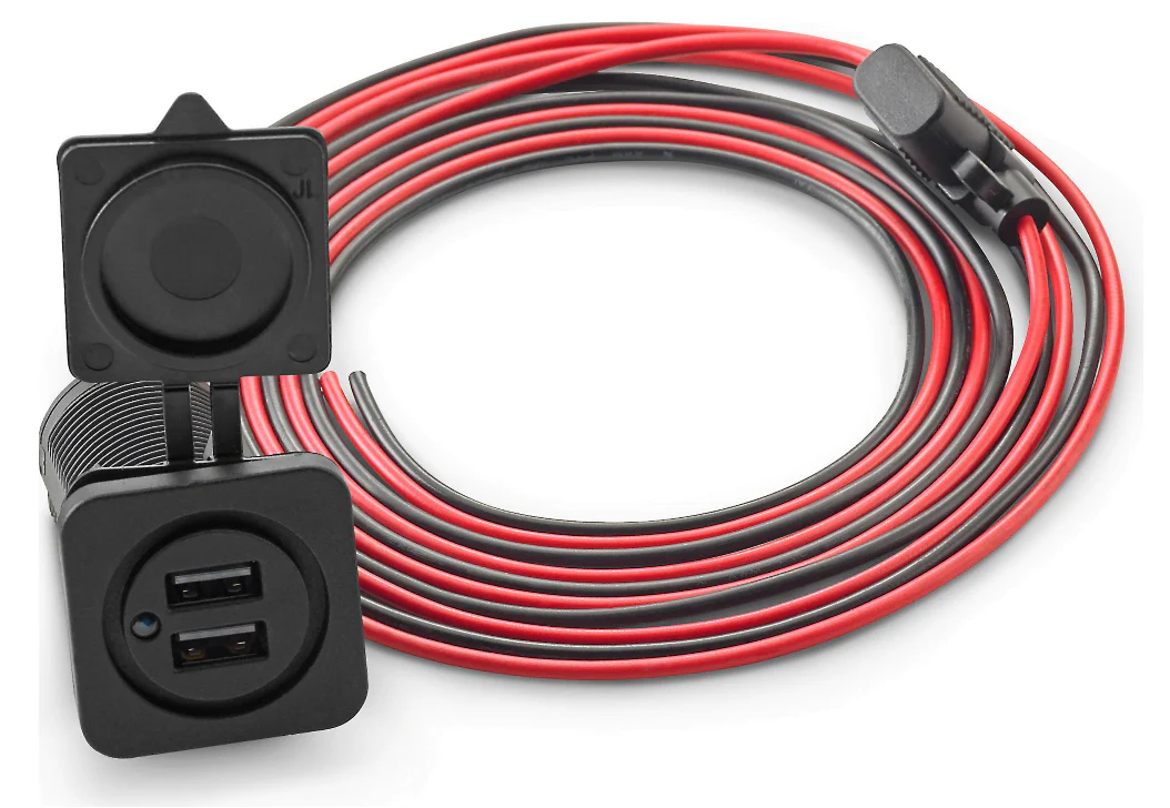 JL Audio XMD-USBCHG/2X-PNL Dual USB Charging jack - #90255 (XMDUSBCHG/2XPNL) - Image 2