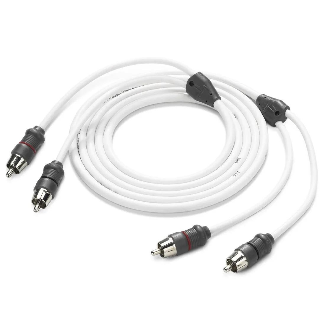 JL Audio XMD-WHTAIC2-6 2-Channel, 6 ft Marine Audio Interconnect - #90437 (XMDWHTAIC26)