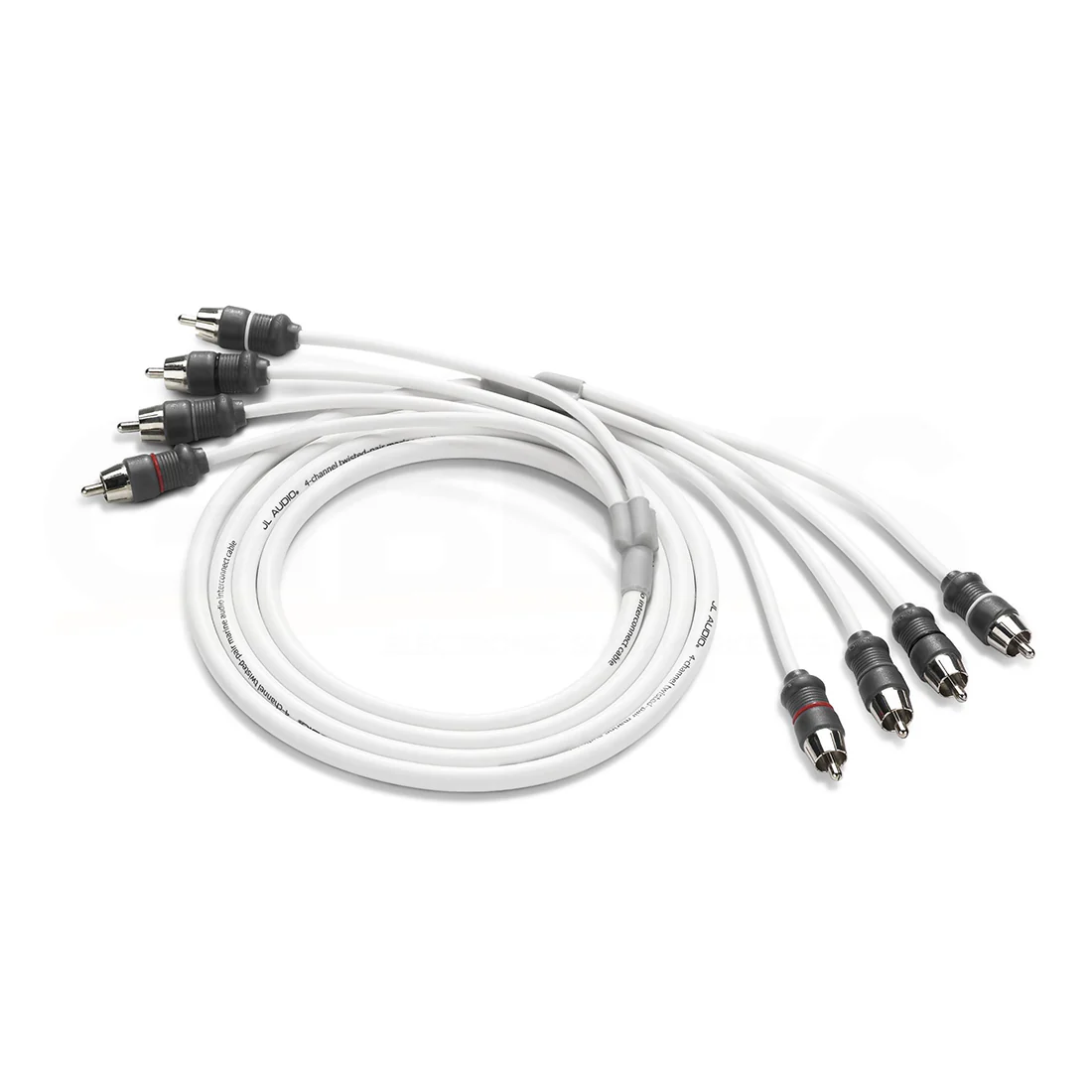 JL Audio XMD-WHTAIC4-6 4-Channel, 6 ft Marine Audio Interconnect - #90440 (XMDWHTAIC46)
