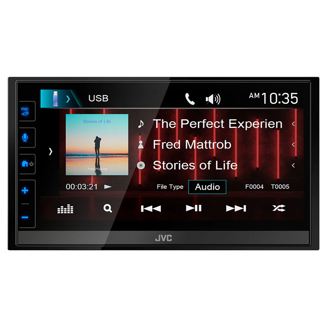JVC KW-M780BT 6.8" Digital Media Receiver (KWM780BT) - Image 3
