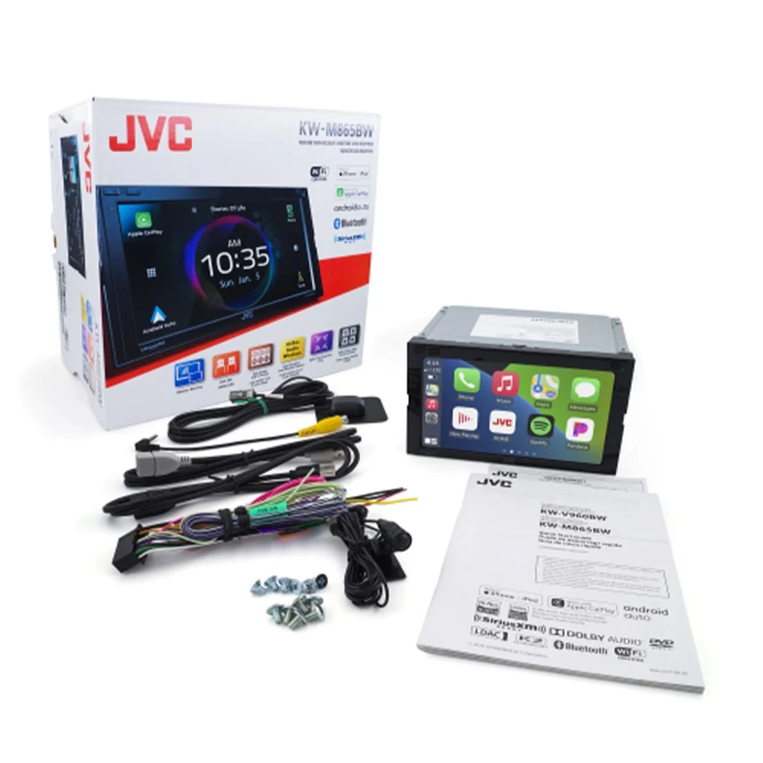JVC KW-M875BW 6.8" Digital Media Receiver (KWM875BW) - Image 7