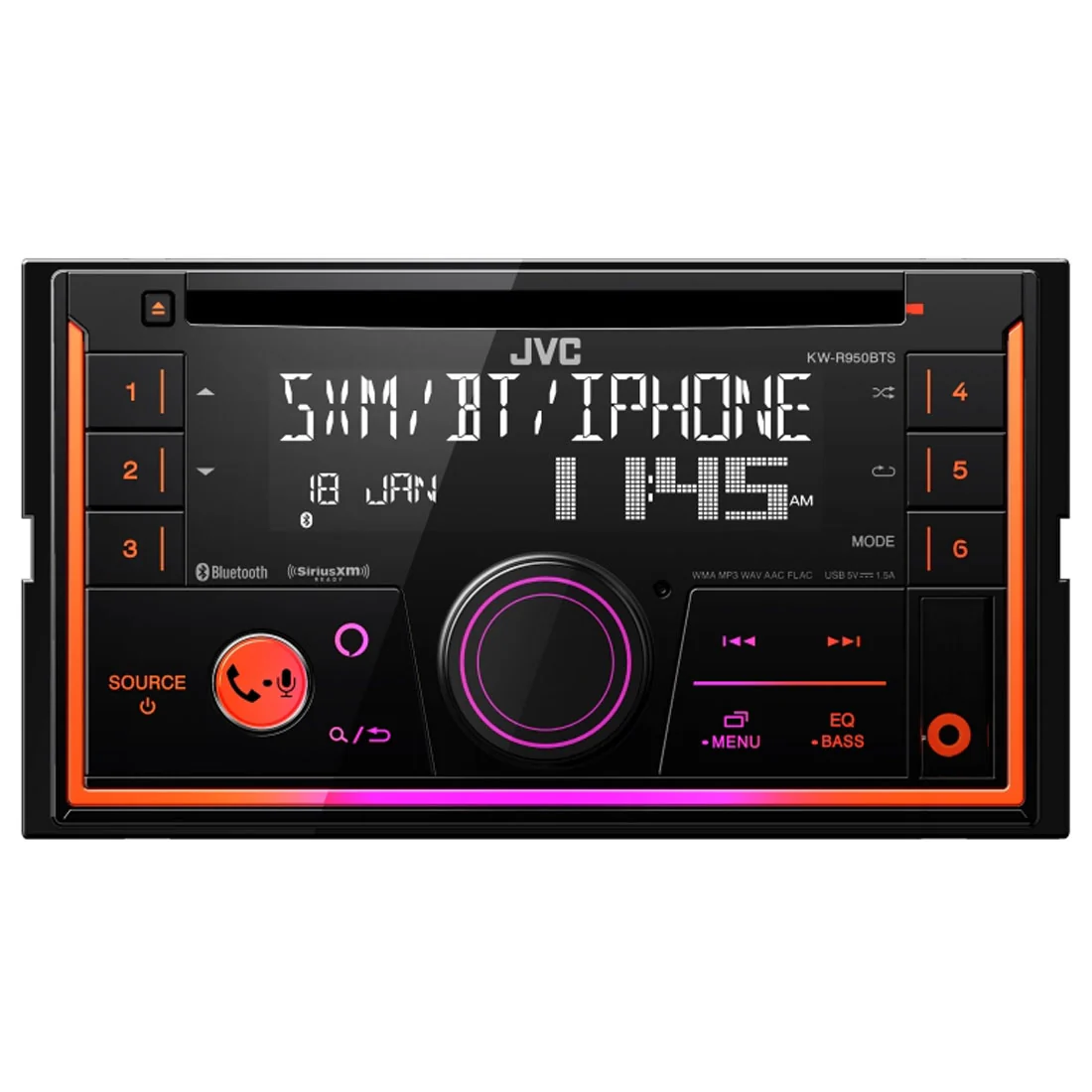 JVC KW-R950BTS CD Receiver (KWR950BTS) - Image 3