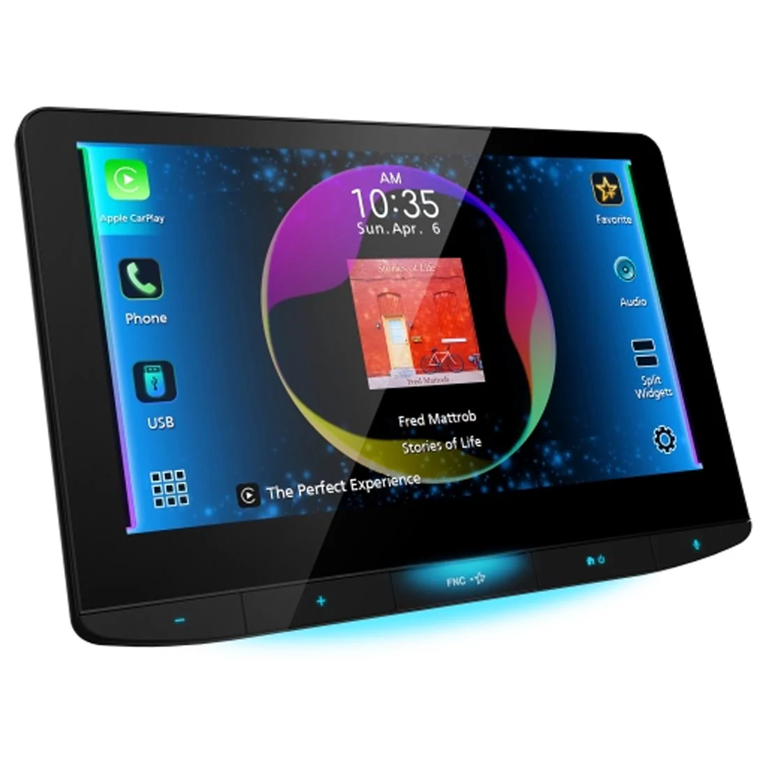 JVC KW-Z1000AW 10.1" HD Direct Replacement Floating Digital Multimedia Receiver - 2025 - Image 2
