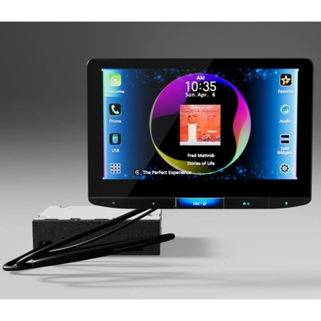 JVC KW-Z1000AW 10.1" HD Direct Replacement Floating Digital Multimedia Receiver - 2025 - Image 6