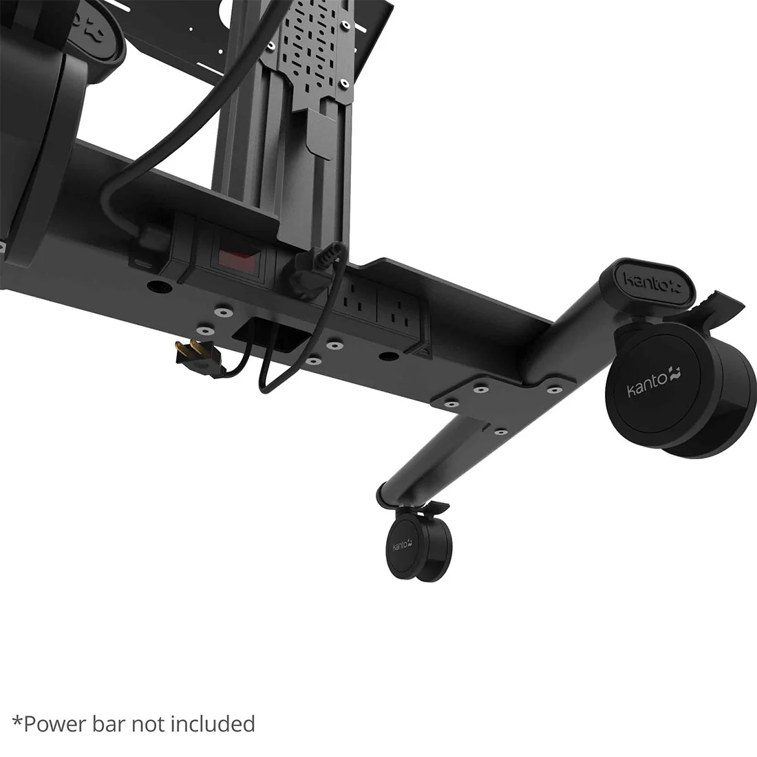 Kanto MPC77 Rolling AV Cart Compatible with All-in-One Video Conferencing Systems (MPC77) - Image 5