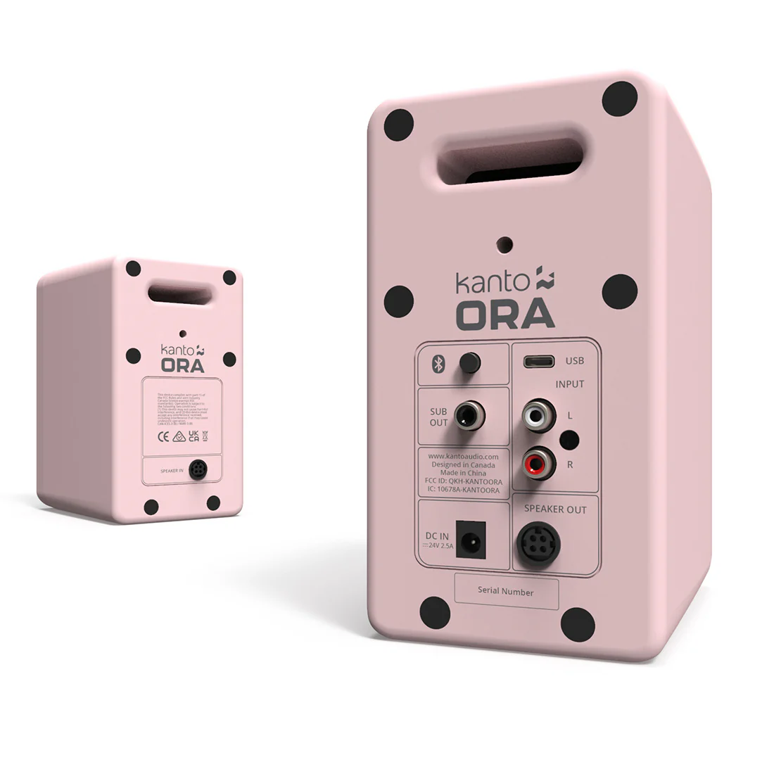 Kanto ORA 100W Desktop Speakers USB-C Input and Bluetooth - Pair - Image 4