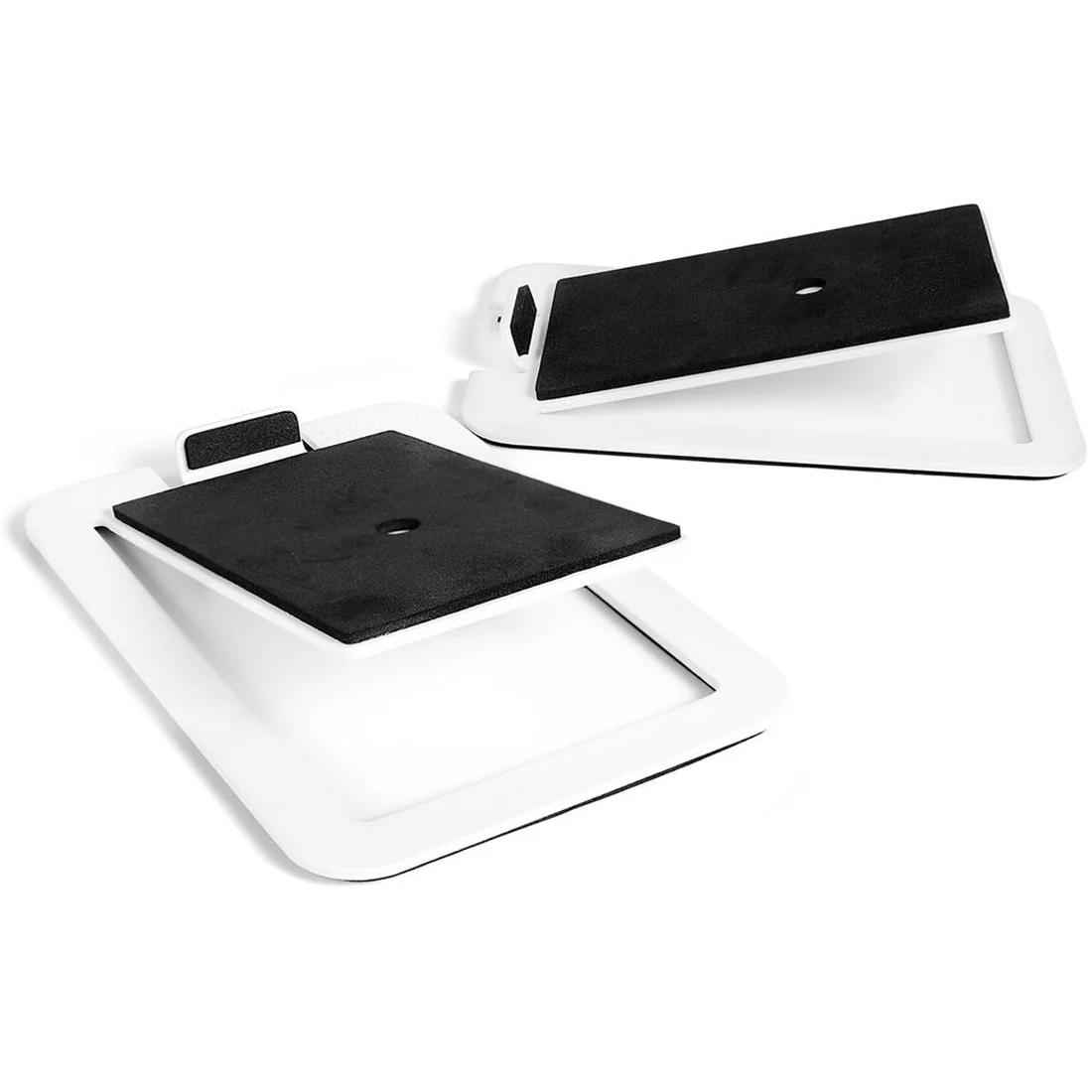 Kanto S4W Vertical Tilting Desktop Speaker Stands - White (S4W)