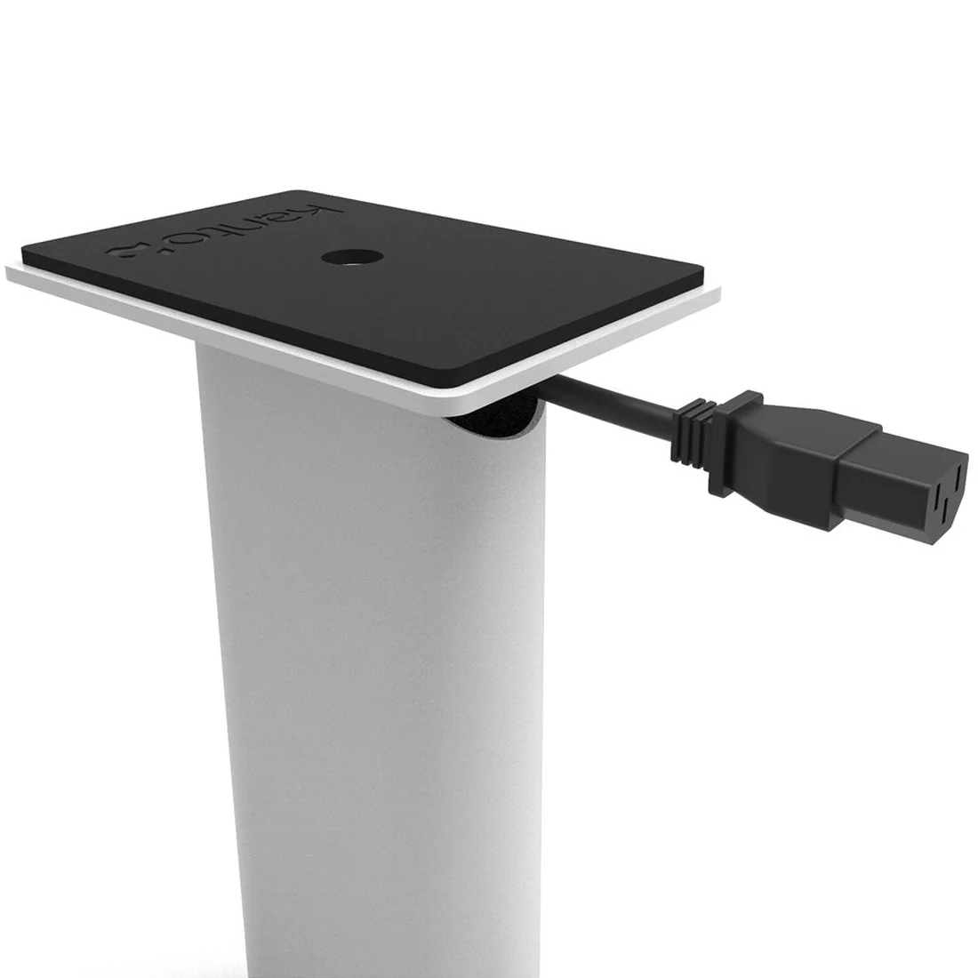 Kanto SP9W 9" SP Desktop Speaker Stands - White (SP9W) - Image 3