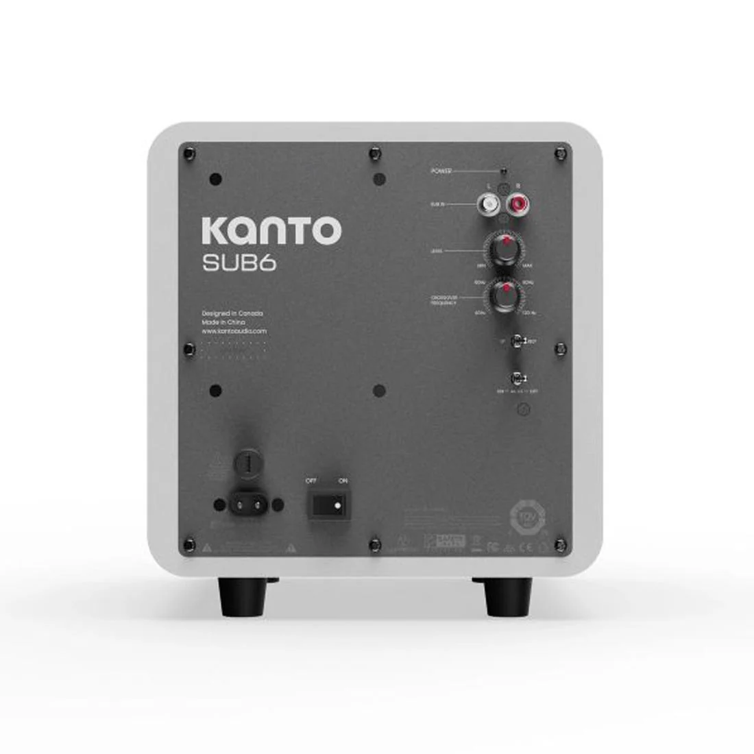 Kanto SUB6 6" 100W RMS Sealed Powered Subwoofer - Image 6