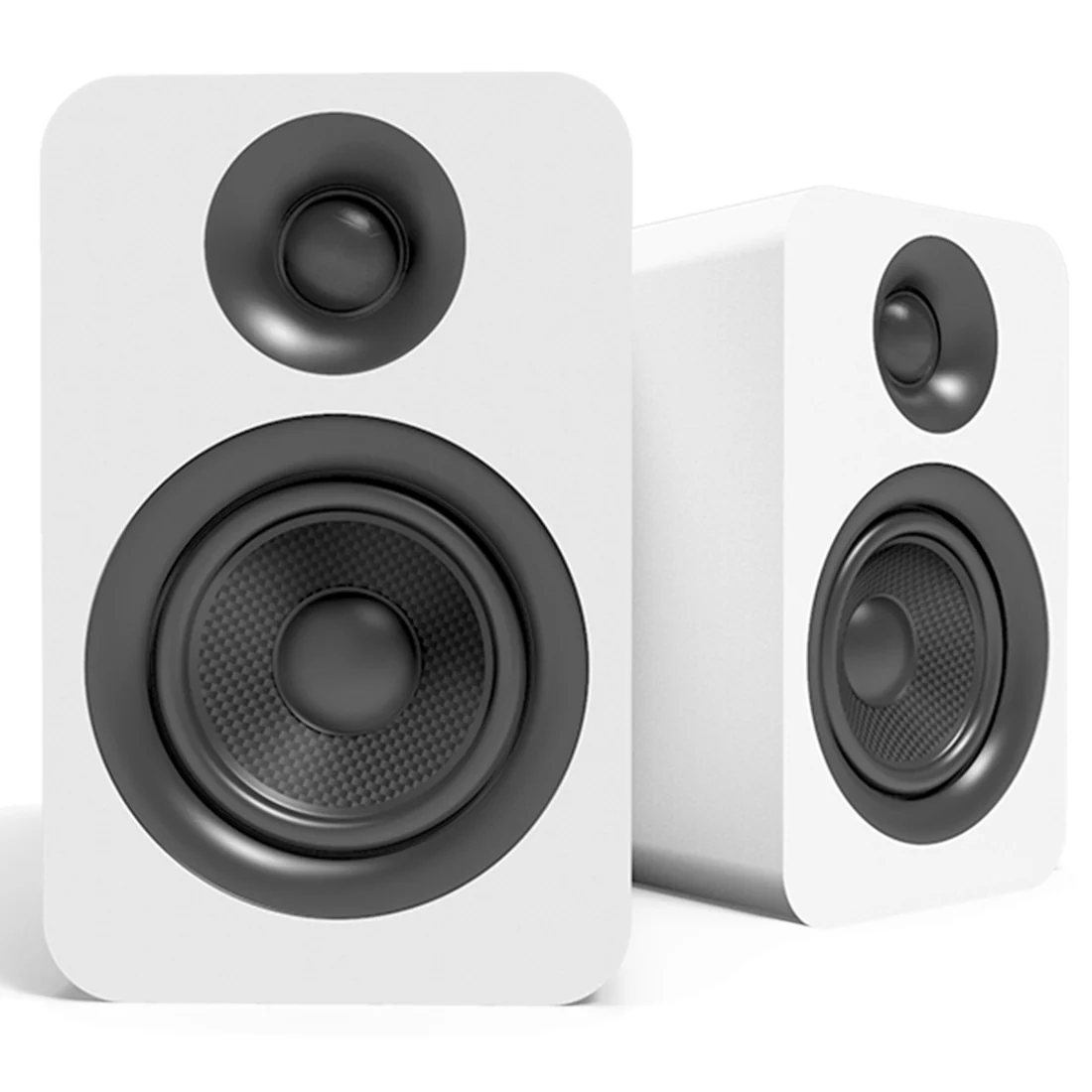 Kanto YUP6W YU 5.25 Inch Passive Desktop Speakers - Pair - White (YUP6W)