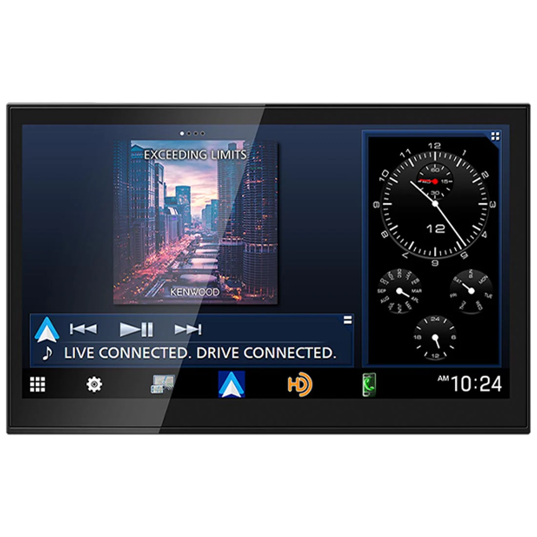 Kenwood DAX8000S 8" HD Direct Replacement Digital Multimedia Receiver (DAX8000S) - Image 3