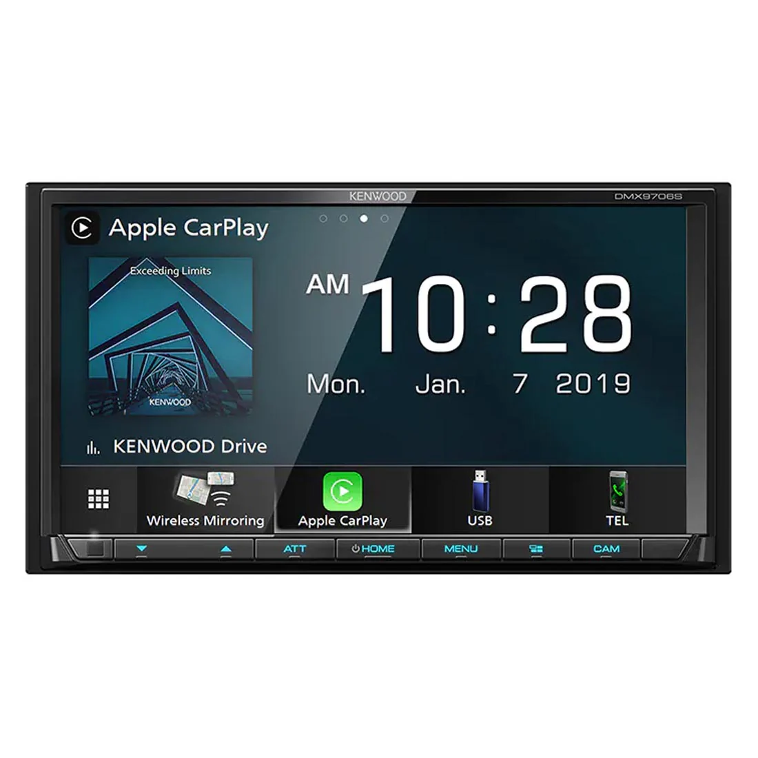 Kenwood DMX9708S Digital Multimedia Receiver with Bluetooth (DMX9708S) - Image 6