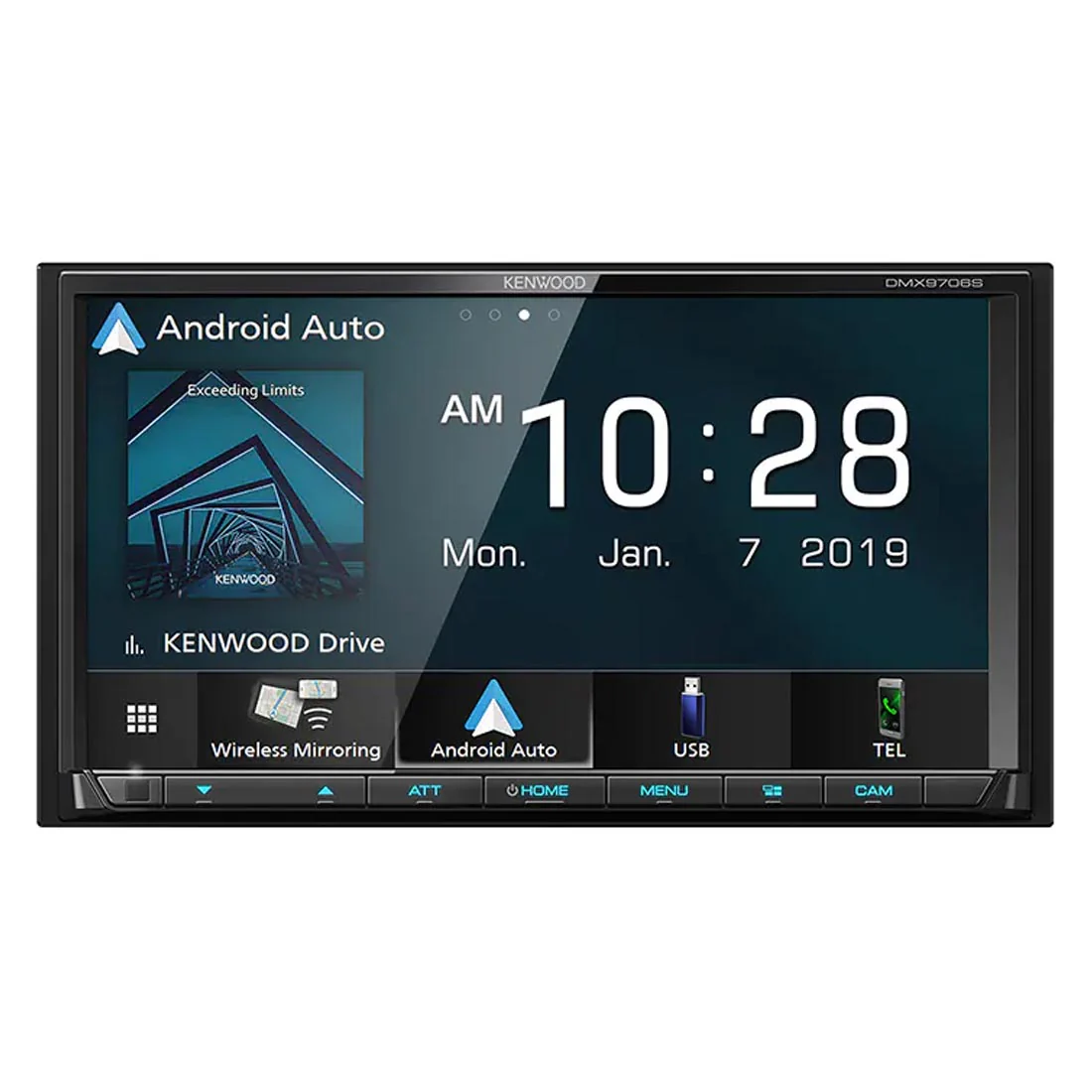 Kenwood DMX9708S Digital Multimedia Receiver with Bluetooth (DMX9708S) - Image 7