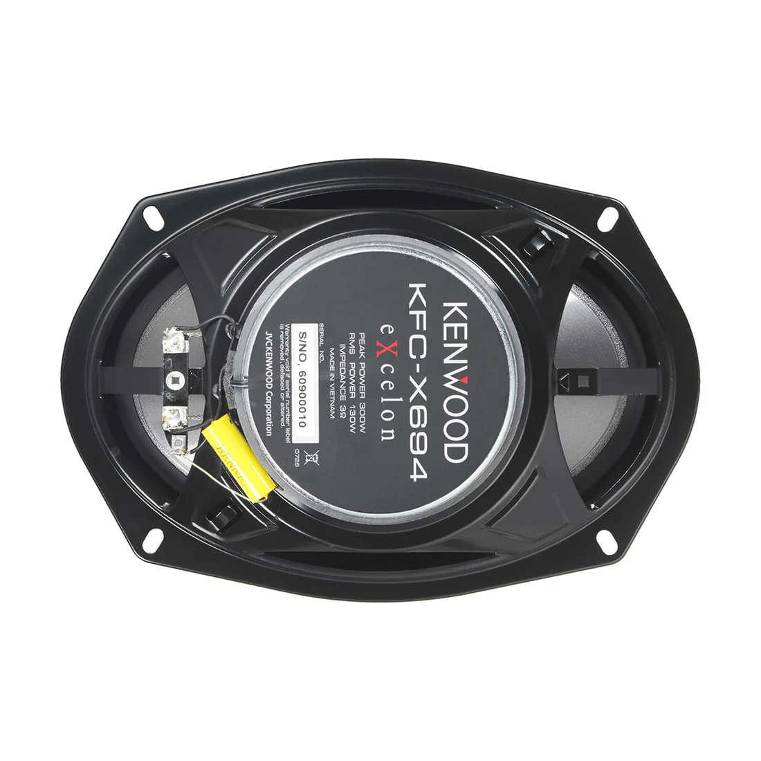 Kenwood eXcelon KFC-X694 Series 6x9" 2-Way Car Speakers (KFCX694) - Image 2