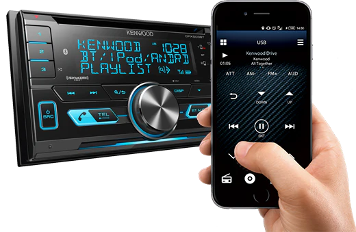 Kenwood DPX505BT 2-DIN CD Receiver with Bluetooth (DPX505BT) - Image 5