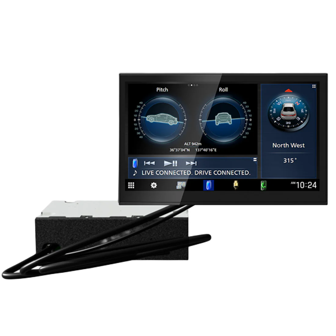 Kenwood eXcelon DAX800XR 8" HD Direct Replacement Digital Multimedia Receiver (DAX800XR)