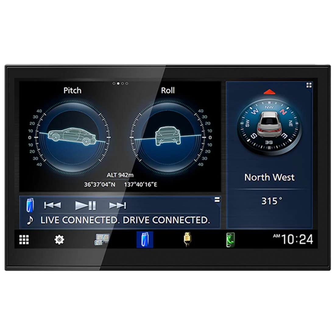 Kenwood eXcelon DAX800XR 8" HD Direct Replacement Digital Multimedia Receiver (DAX800XR) - Image 5