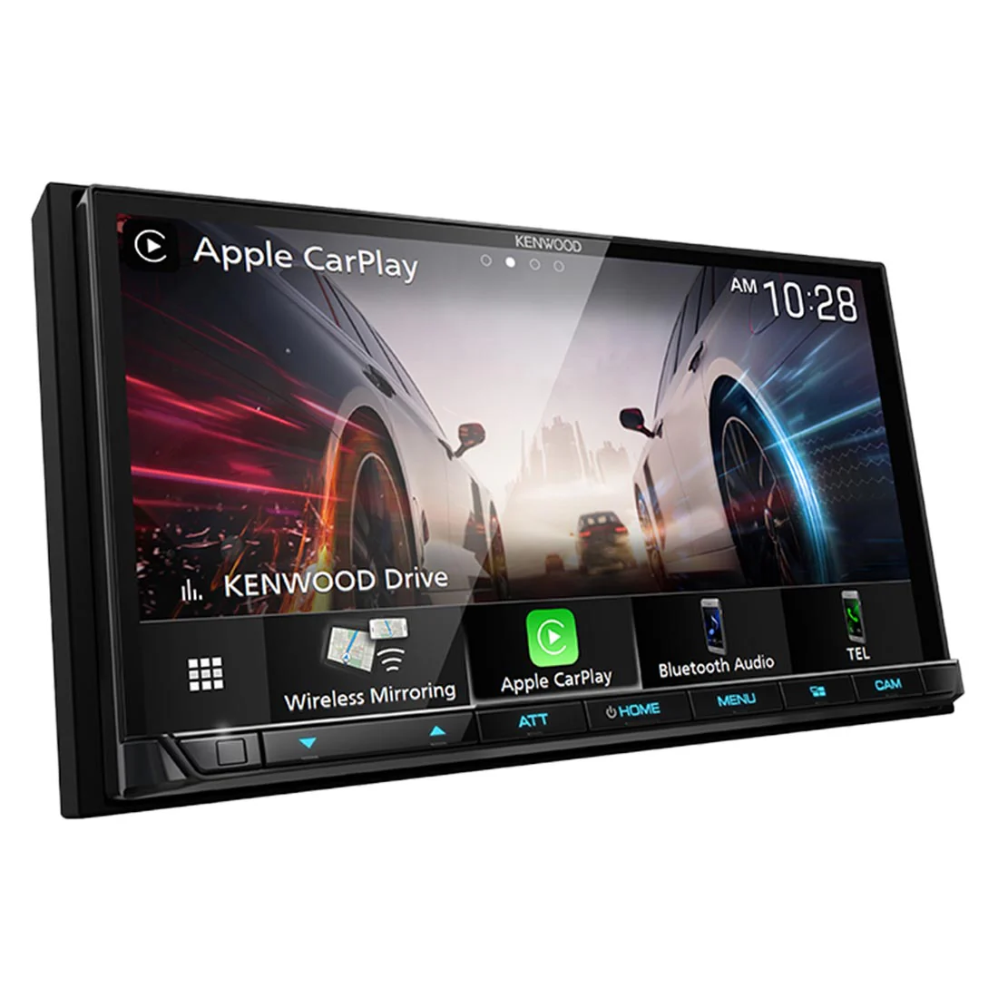 Kenwood eXcelon DMX908S 7" Digital Multimedia Receiver with Bluetooth & HD Radio (OPEN BOX - LIKE NEW) - Image 2