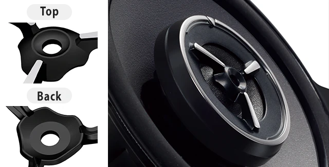 Kenwood eXcelon KFC-X3C 3.5" 2-Way Custom Fit Speakers (KFCX3C) - Image 2