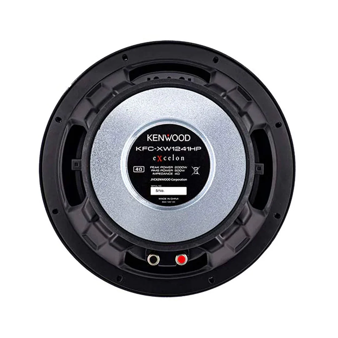 Kenwood eXcelon KFC-XW1241HP 12" 4-ohm Component Subwoofer (KFCXW1241HP) - Image 5