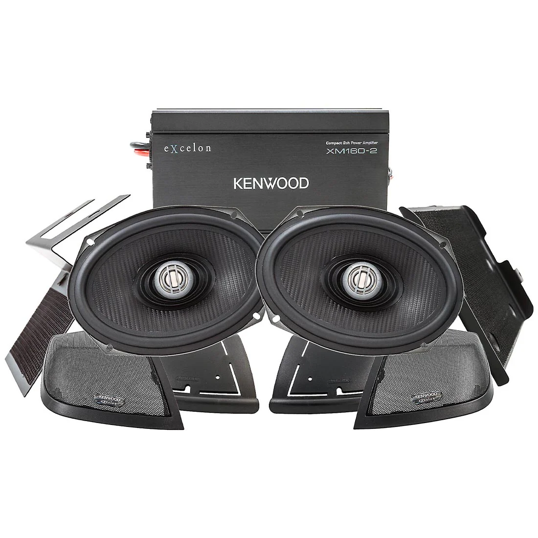 Kenwood eXcelon P-HD2R Rear Audio Kit for Select 2014-up Harley-Davidson Motorcycles (PHD2R)