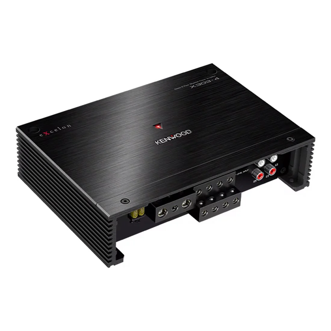 Kenwood eXcelon X303-4 Class D 4-Channel Power Amplifier (X3034)