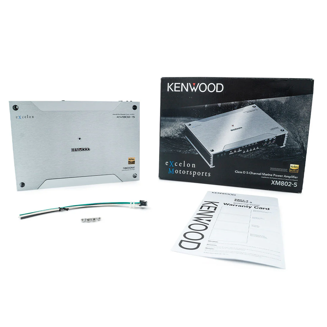 Kenwood eXcelon XM802-5 5-channel Powersports/Marine Amplifier (XM8025) - Image 3