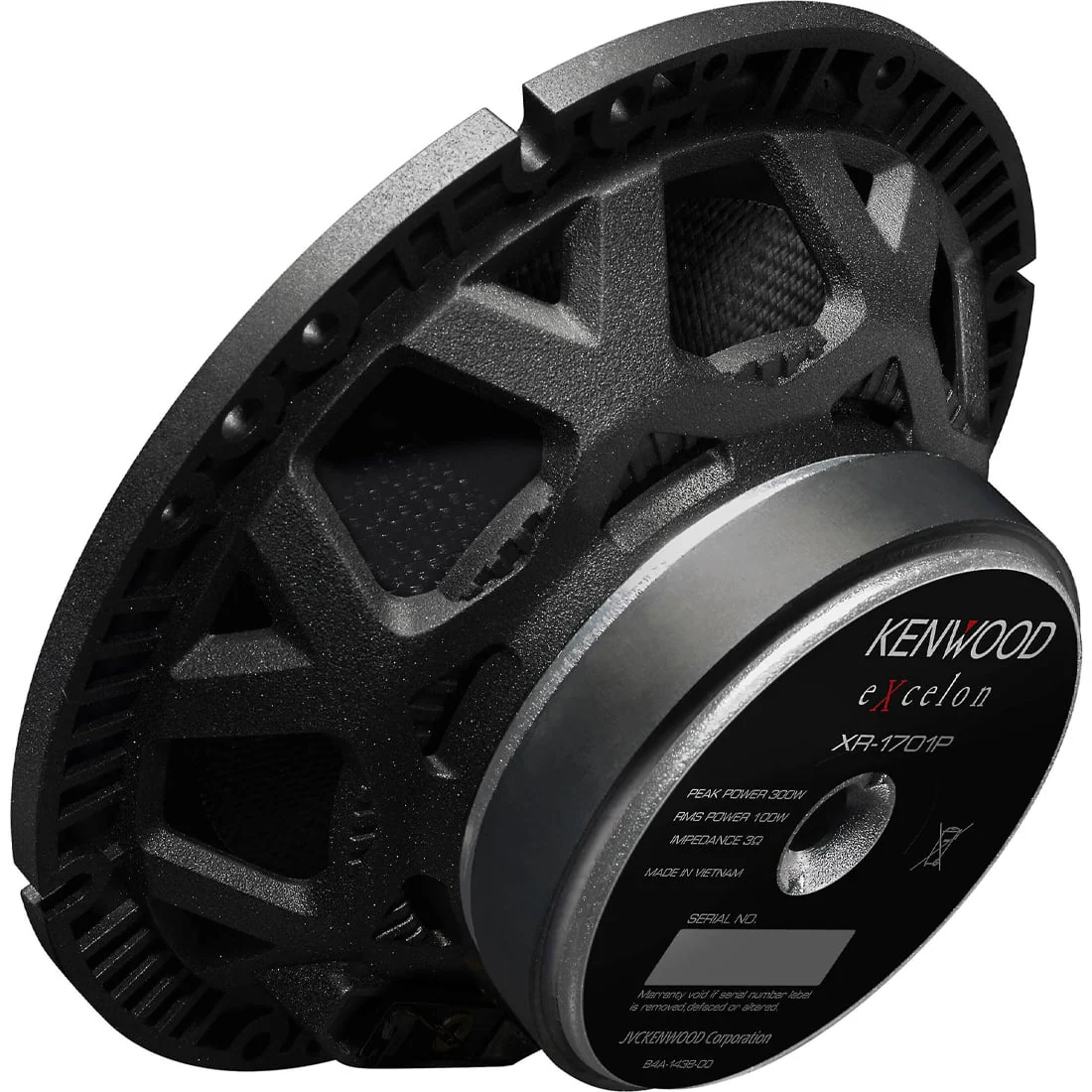 Kenwood eXcelon XR-1701P 6.5" Component 2-Way Speaker System (XR1701P) - Image 3