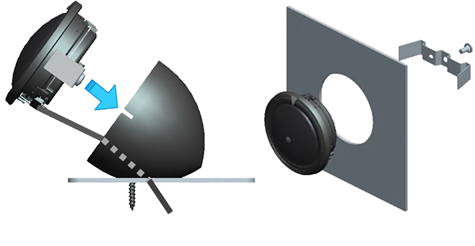 Kenwood eXcelon XR-1701P 6.5" Component 2-Way Speaker System (XR1701P) - Image 7