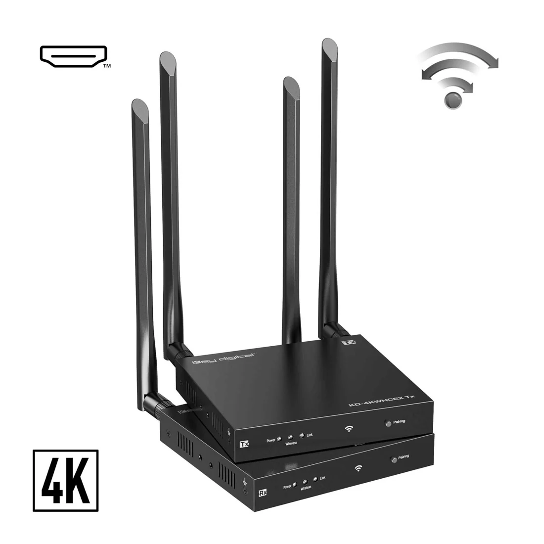 Key Digital KD4KWHCEX Wireless Extender Kit (KD4KWHCEX)
