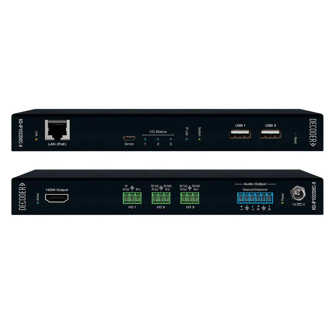 Key Digital KDIP1022DECII 4K AV Over IP System Encoder (KDIP1022DECII)