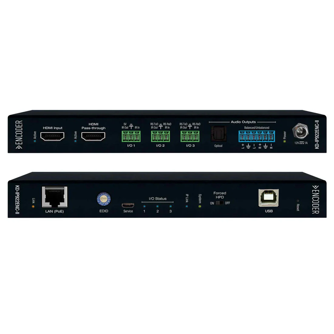 Key Digital KDIP922ENCII 4K AV Over IP System Encoder (KDIP922ENCII)