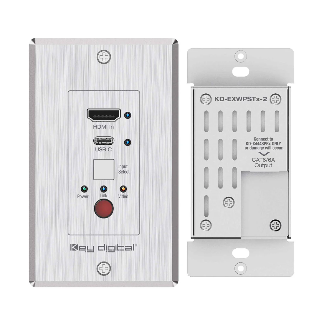 Key Digital KDXWPS Wall Plate Extender Set (KDXWPS) - Image 5