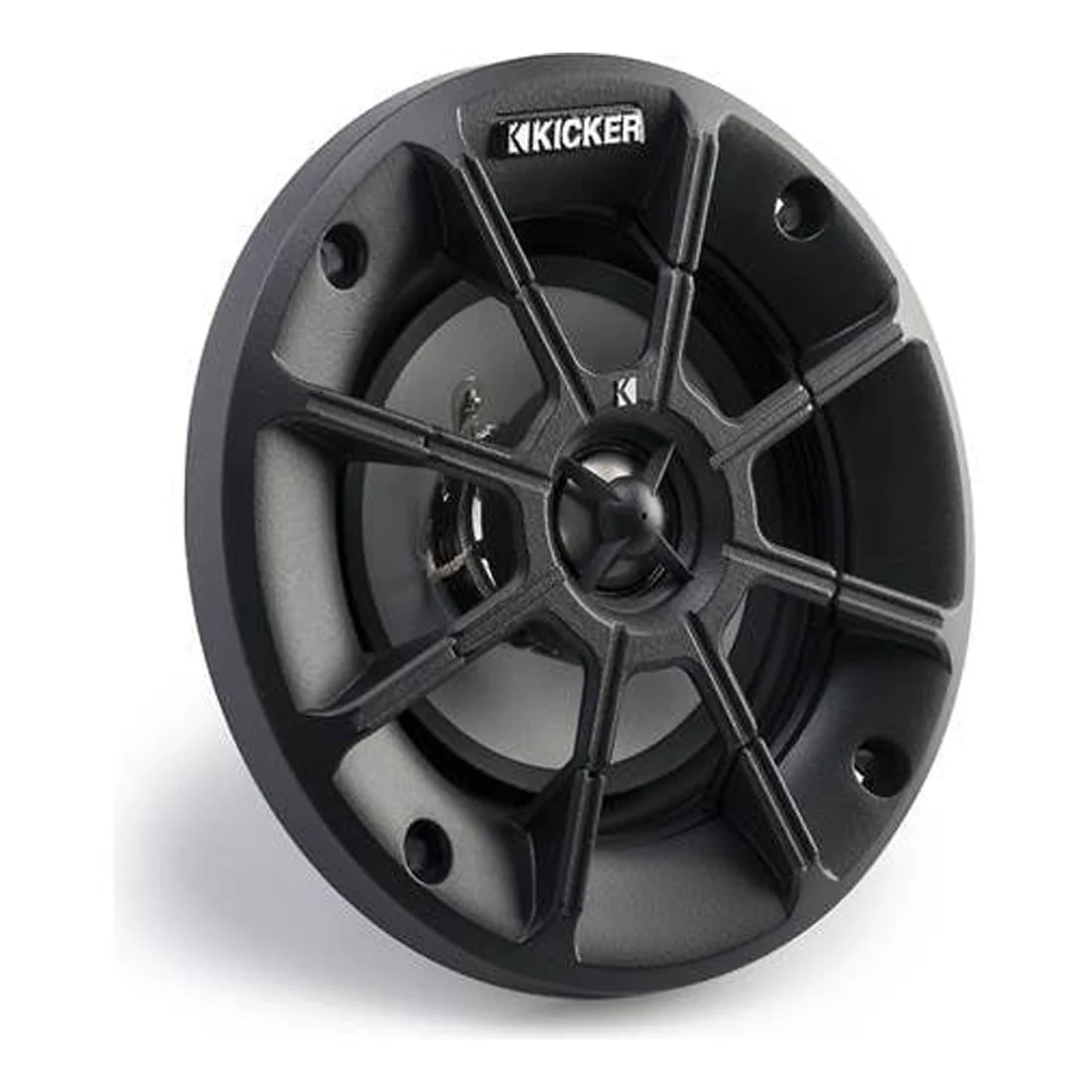 Kicker 40PS42 4" 2-Way 2-Ohm Speakers for Motorcycles, Boats, and ATVs (40PS42) - Image 2