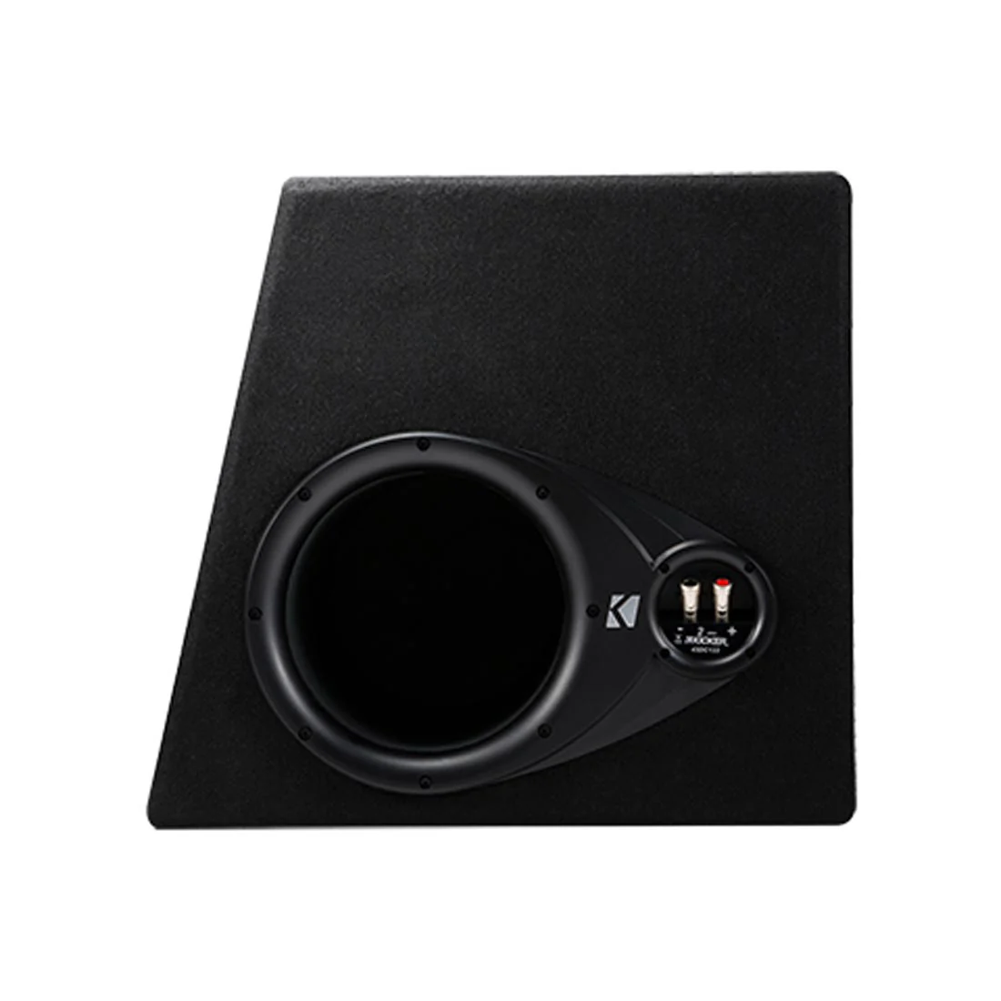 Kicker 43DC122 Ported Enclosure with Dual 12" Comp Subwoofers (43DC122) - Image 2