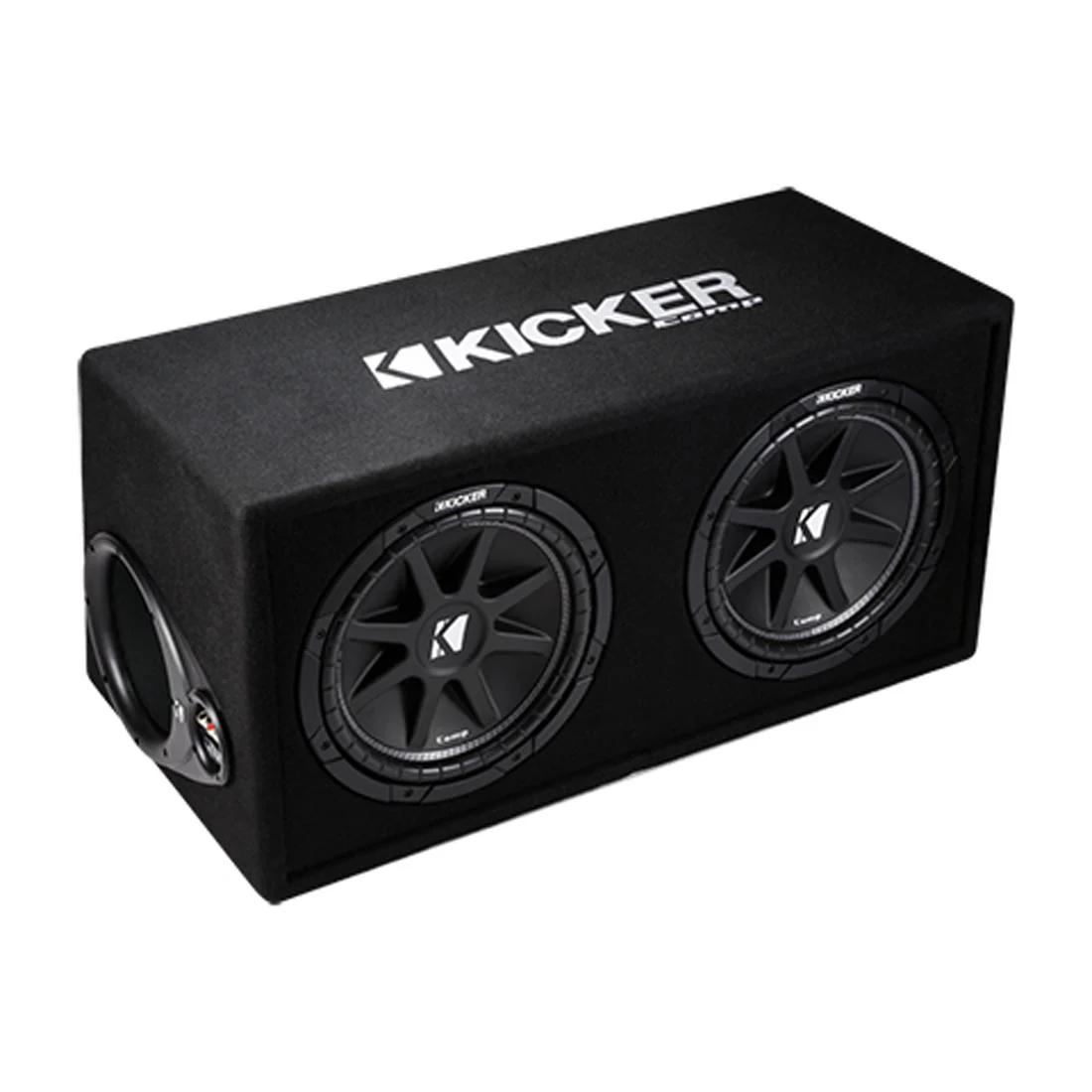Kicker 43DC122 Ported Enclosure with Dual 12" Comp Subwoofers (43DC122) - Image 3