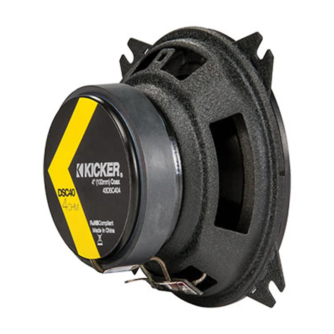 Kicker 43DSC404 DS Series 4" 2-Way Coaxial Car Speakers (43DSC404) - Image 4