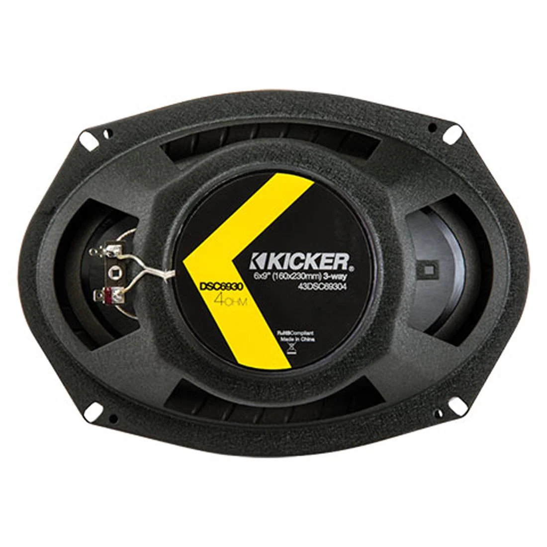Kicker 43DSC69304 DS Series 6"x9" 3-Way Car Speakers (43DSC69304) - Image 2
