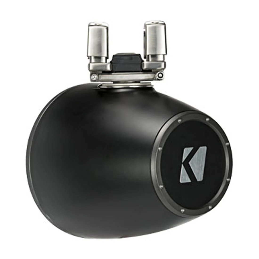 Kicker 44KMTC114 11" Wakeboard Tower Speakers with LED Grilles - Charcoal Black (44KMTC114) - Image 3