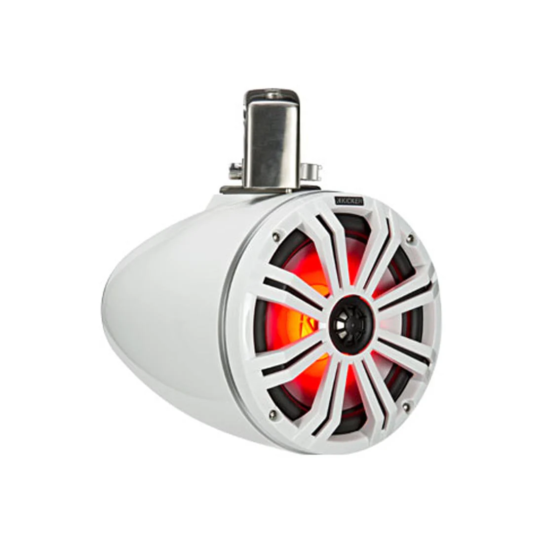 Kicker 45KMTC8W 8" Wakeboard Tower Speakers - White (45KMTC8W) - Image 3