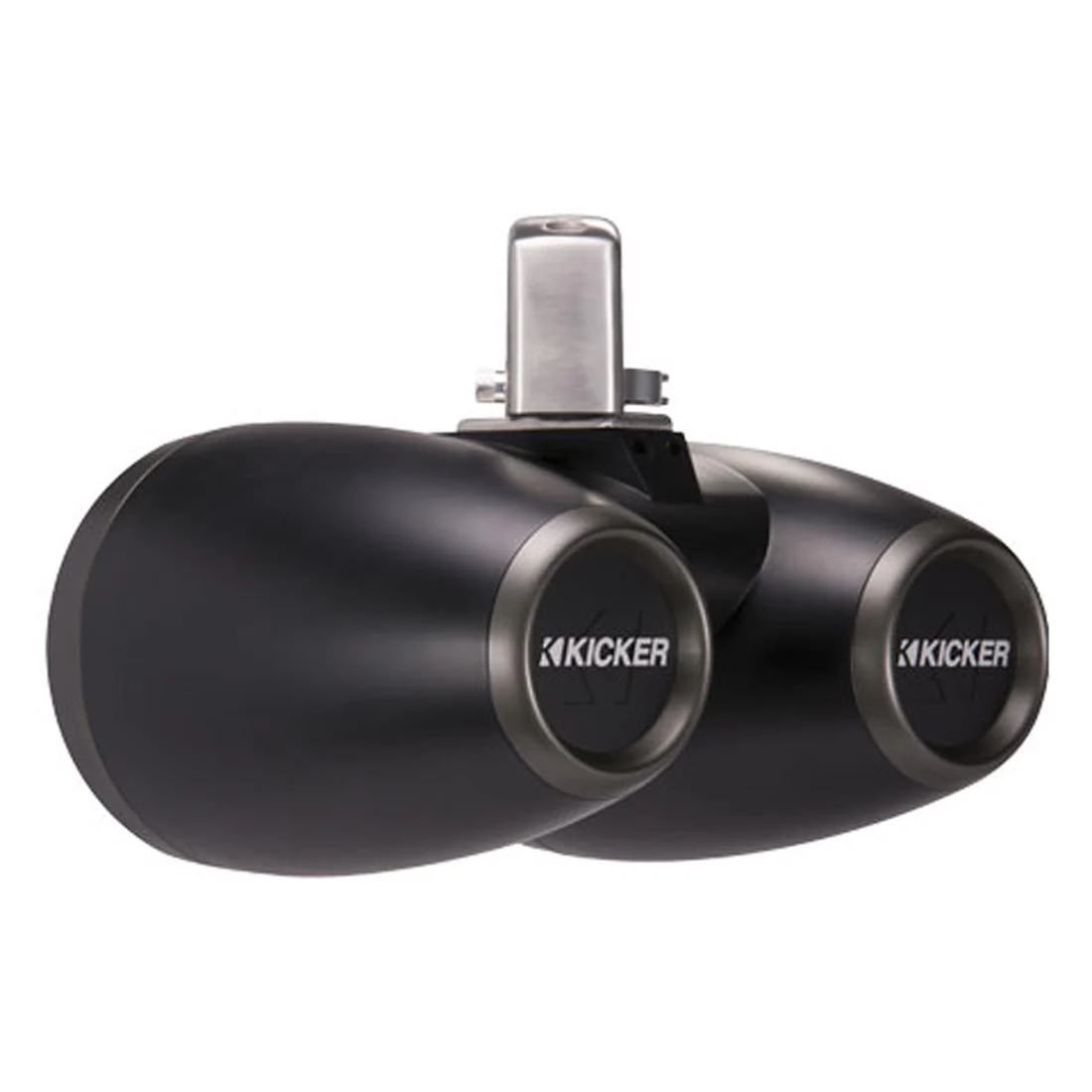 Kicker 45KMTDC65 Dual 6.5" Wakeboard Tower Speakers - Charcoal Black (45KMTDC65) - Image 2