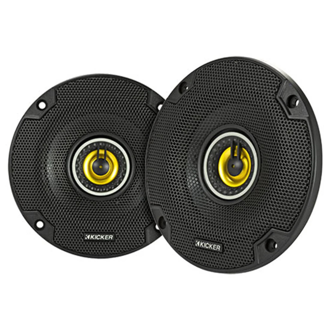 Kicker 46CSC44 CS Series 4" 4-Ohm 2-Way Coaxial Car Speakers (46CSC44)