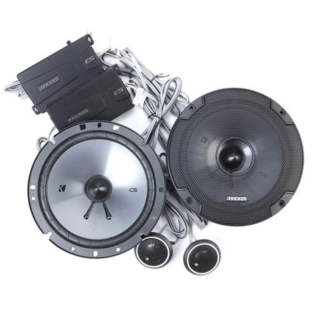 Kicker 46CSS674 CS Series 6.75" Component Speaker System (46CSS674)