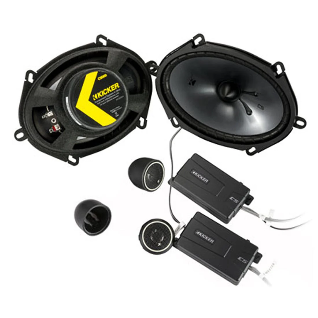 Kicker 46CSS684 CS Series 6"x8" Component Speaker System (46CSS684) - Image 2