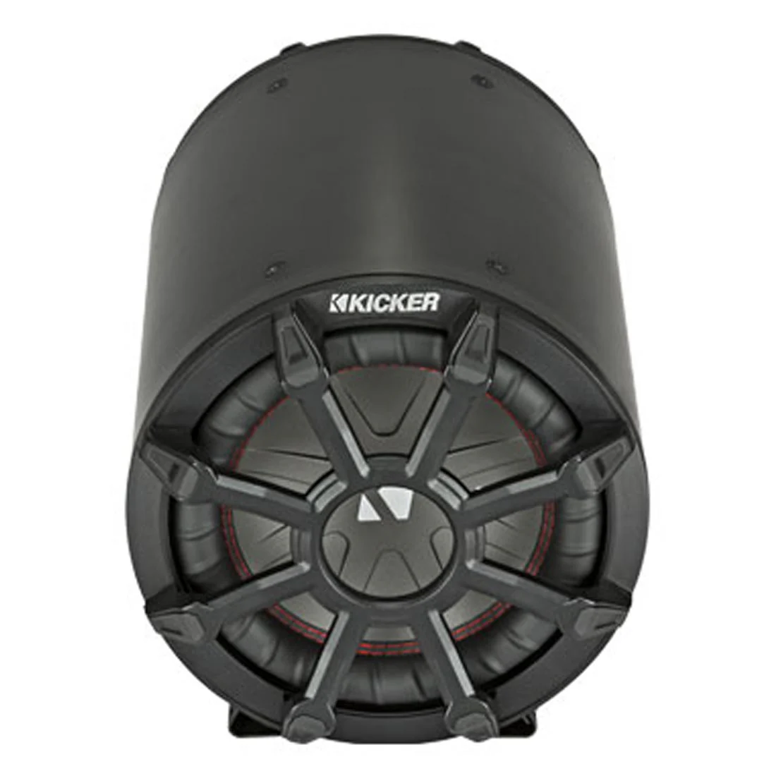Kicker 46CWTB84 8" 4-Ohm Weather-Proof Sealed Loaded Tube Enclosure (46CWTB84) - Image 4