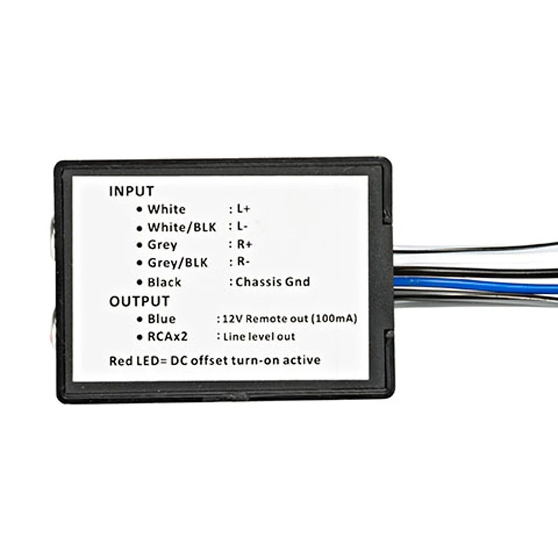 Kicker 46KISLOC2 2-Channel Stereo Line-Output Converter (with remote turn-on wire) (46KISLOC2) - Image 4